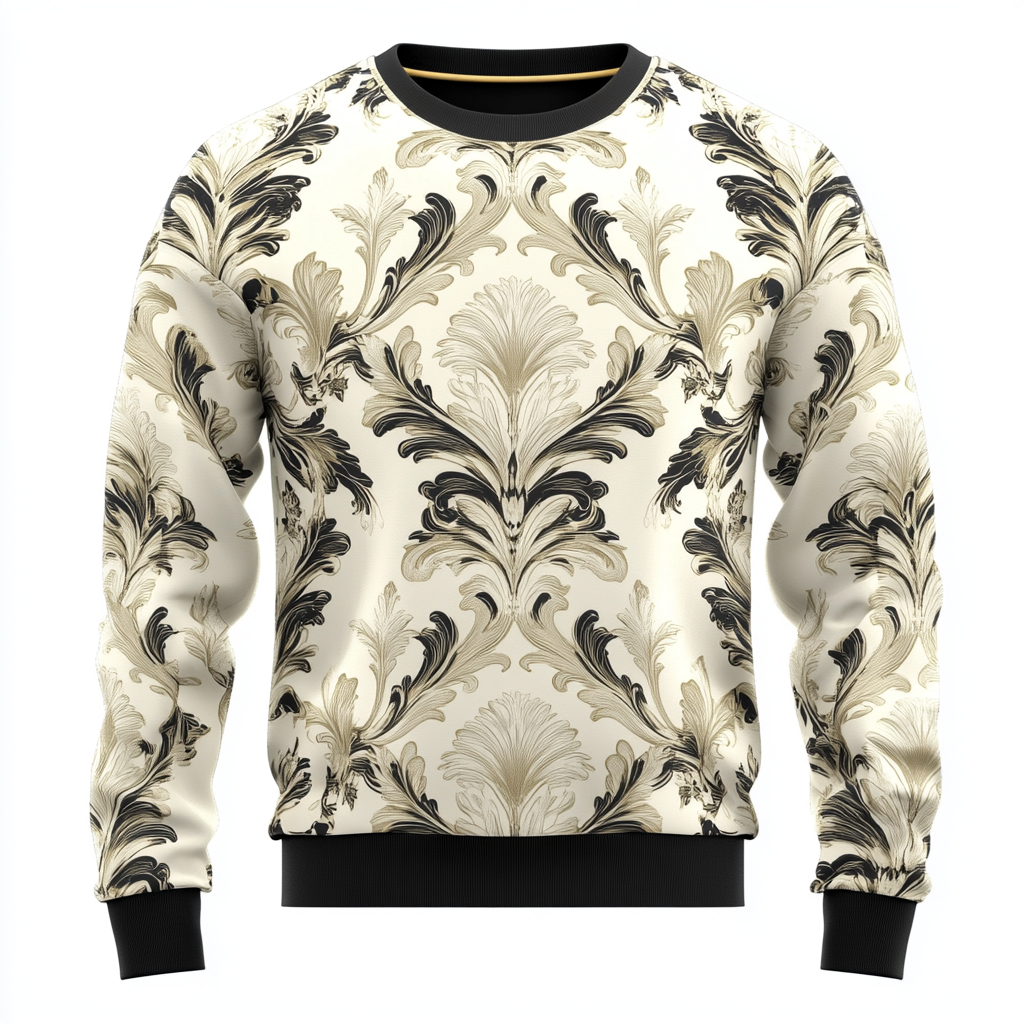 Embrace Modern Elegance Stylish Prestige Man Sweatshirt