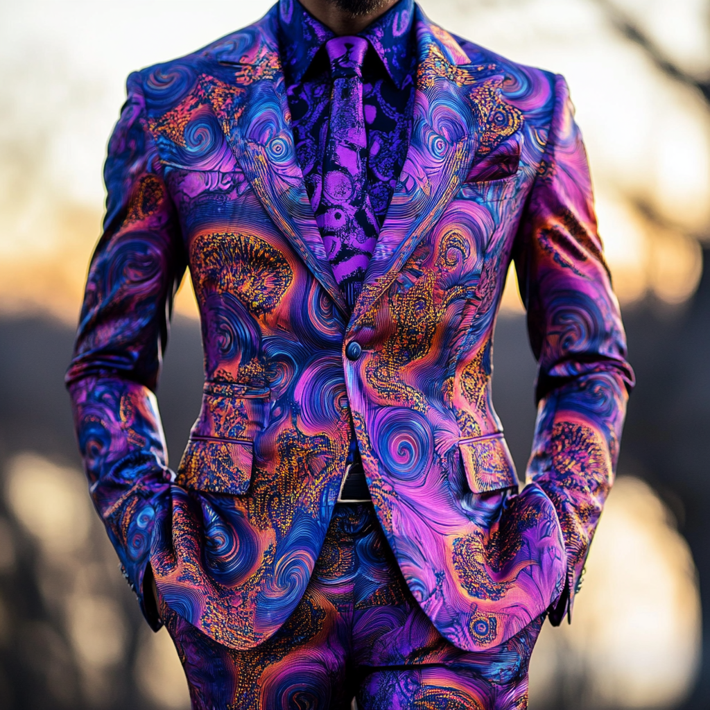 Men's Luxury Business Casual Fashion Blazer Jacket 100% Hand Woven Raw Silk Suit