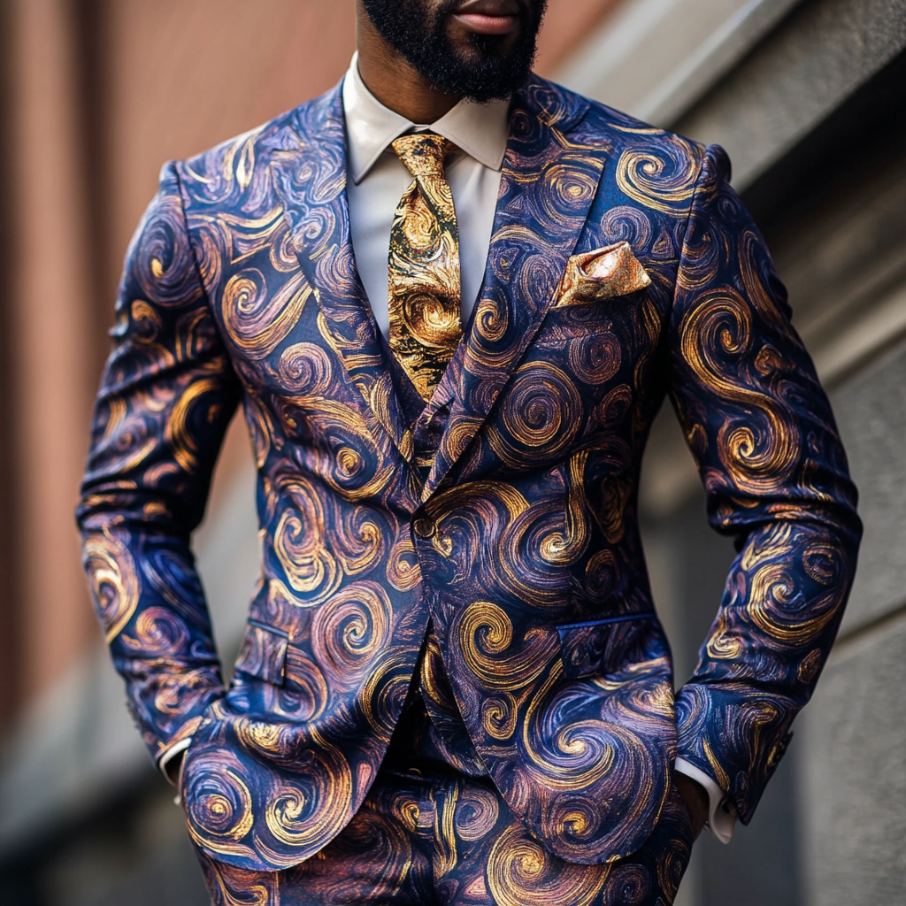 Men's Luxury Business Casual Fashion Blazer Jacket 100% Hand Woven Raw Silk Suit