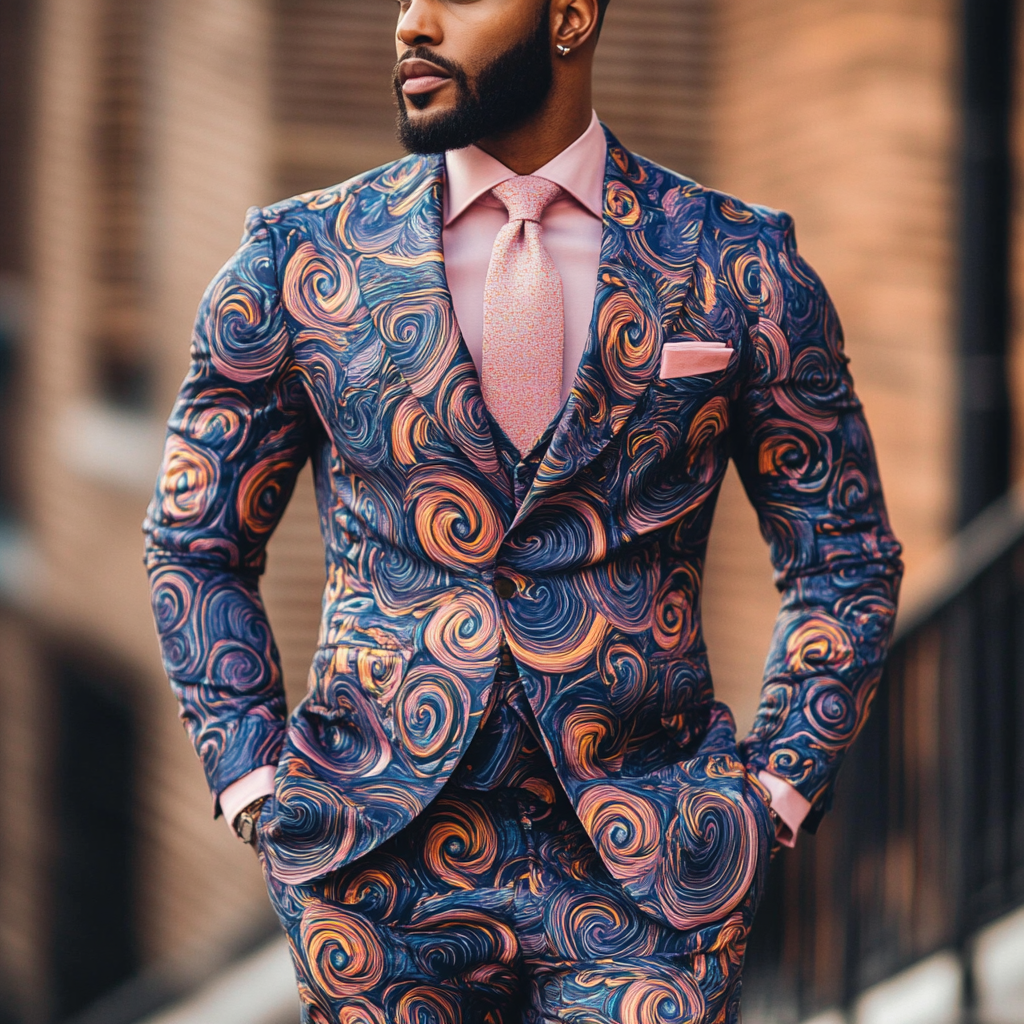 Men's Luxury Business Casual Fashion Blazer Jacket 100% Hand Woven Raw Silk Suit