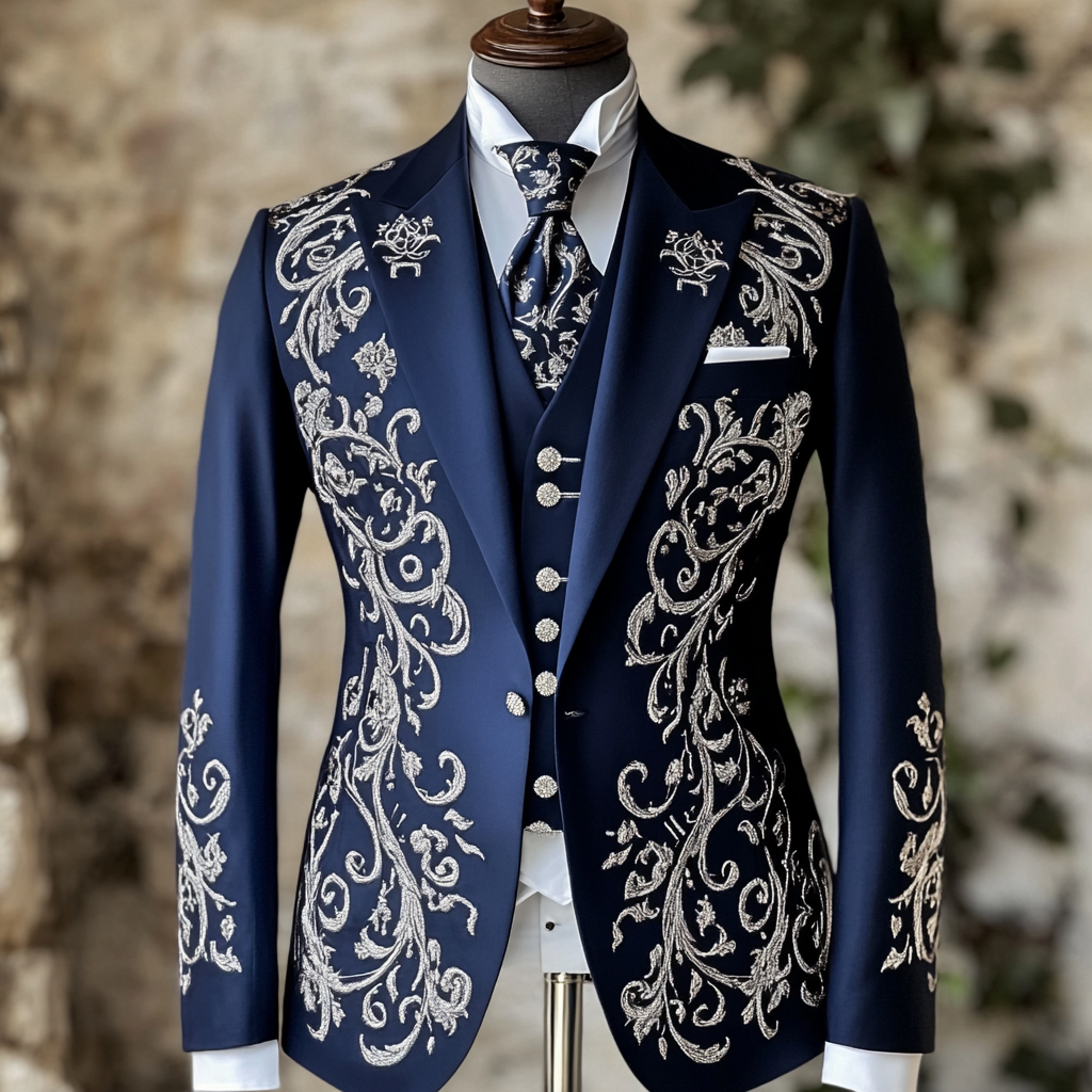 Men's Luxury Business Casual Fashion Blazer Jacket 100% Hand Woven Raw Silk Suit