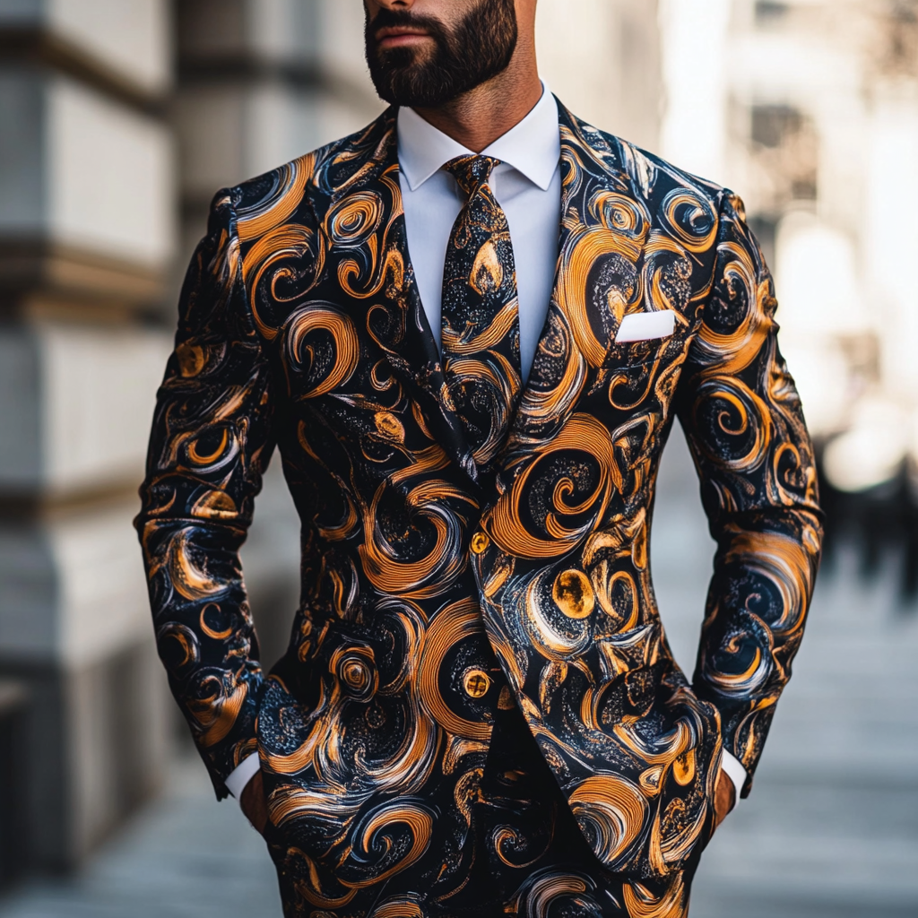 Men's Luxury Business Casual Fashion Blazer Jacket 100% Hand Woven Raw Silk Suit