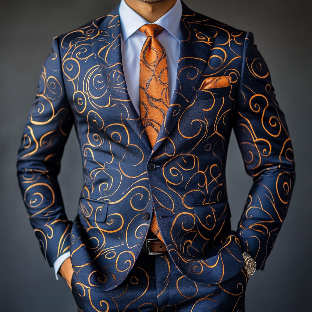 Men's Luxury Business Casual Fashion Blazer Jacket 100% Hand Woven Raw Silk Suit