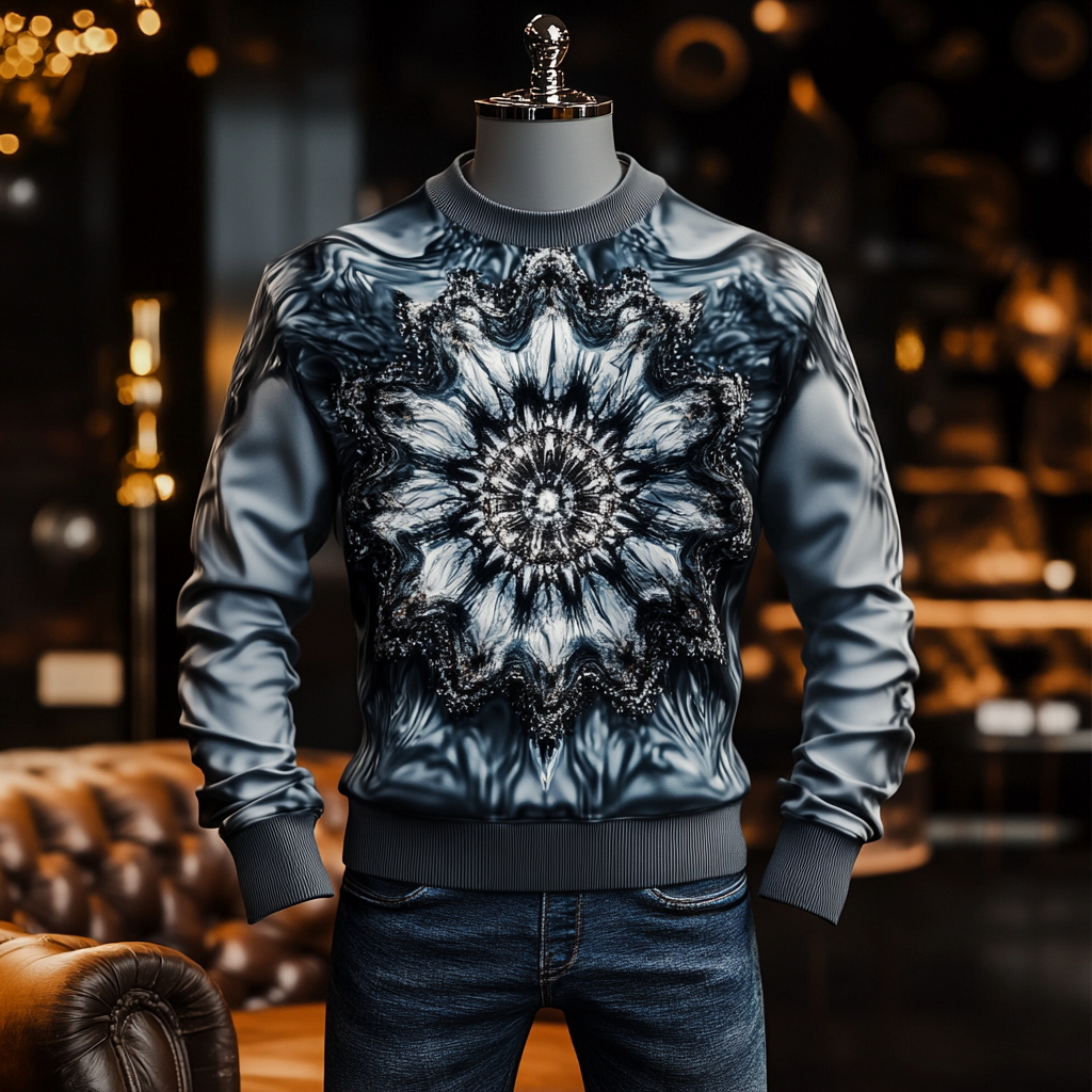 Opulent Cashmere Sweater In Refined Design and Luxe Detailing 100% High Quality