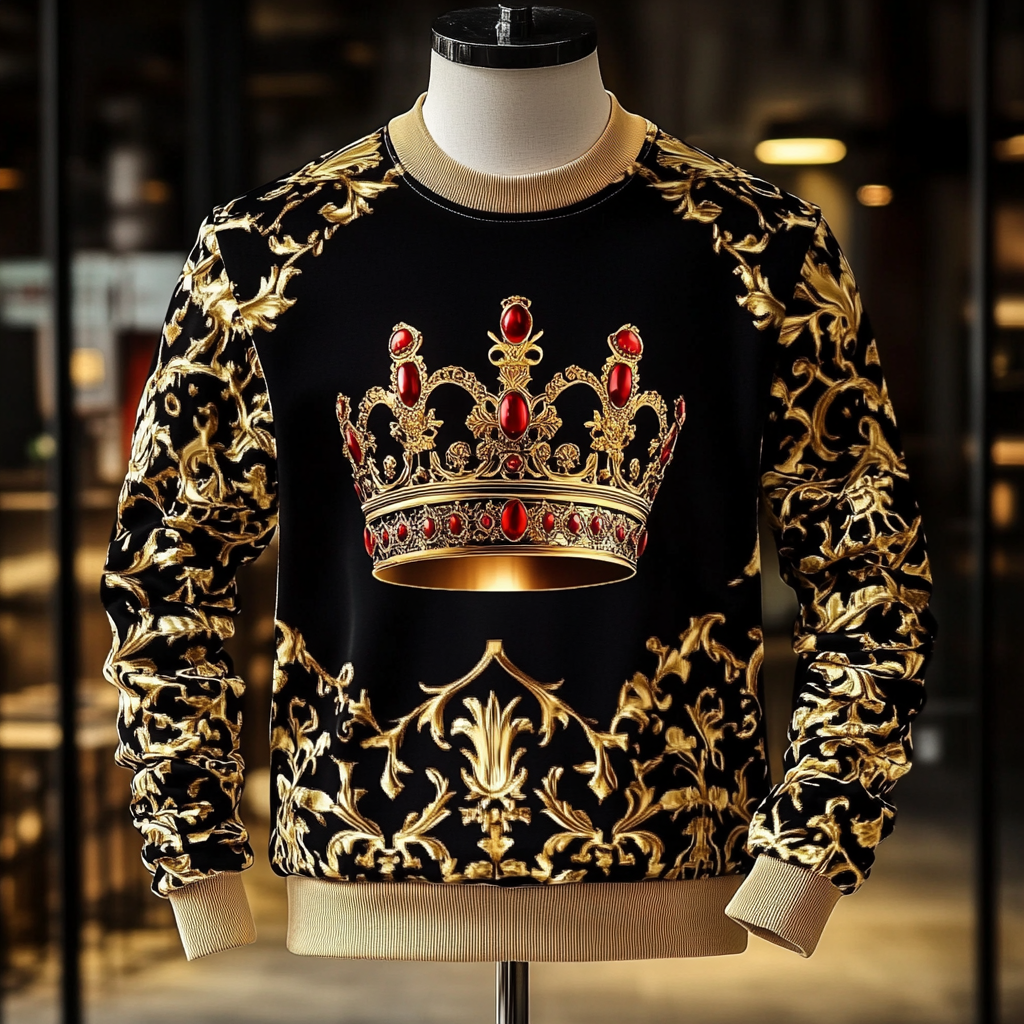 Opulent Cashmere Sweater In Refined Design and Luxe Detailing 100% High Quality