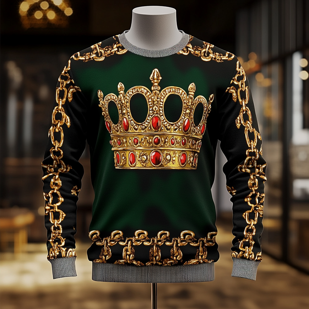 Opulent Cashmere Sweater In Refined Design and Luxe Detailing 100% High Quality