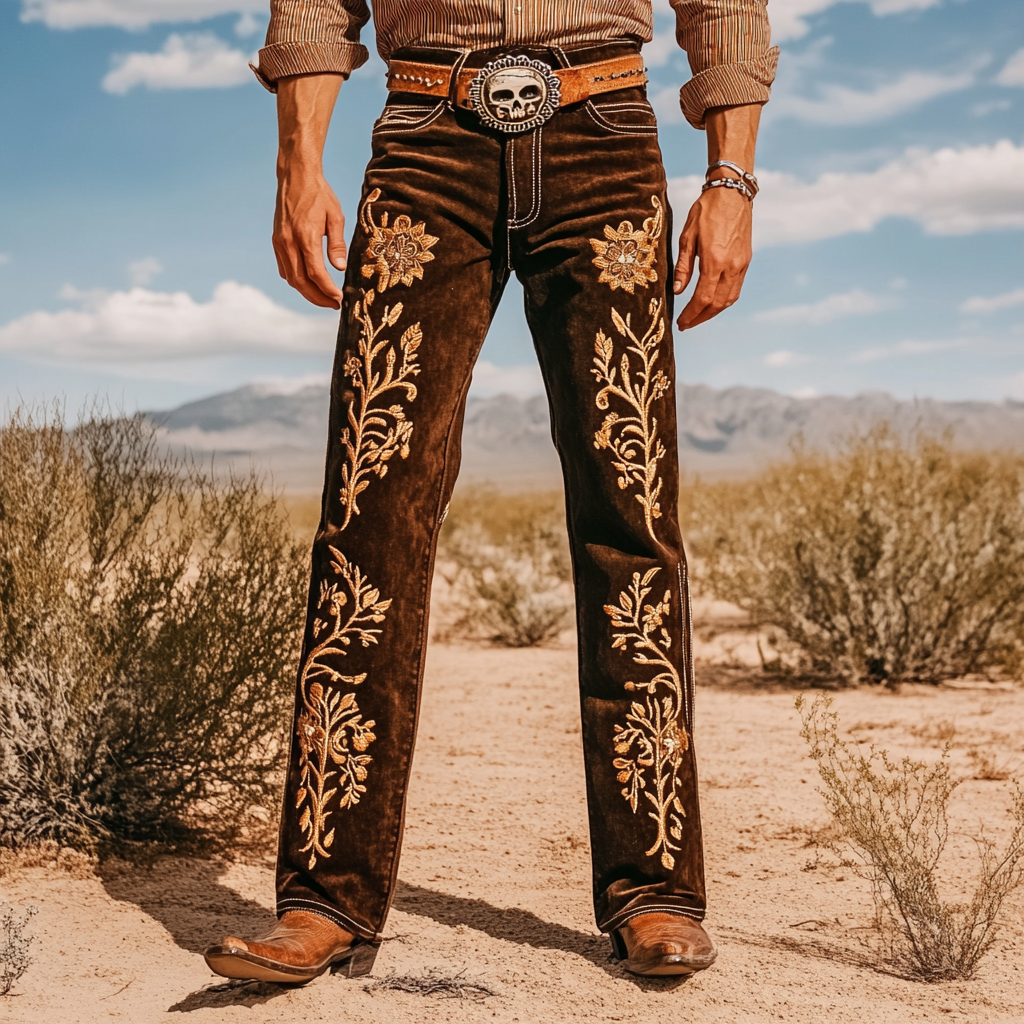 American western style jeans 
