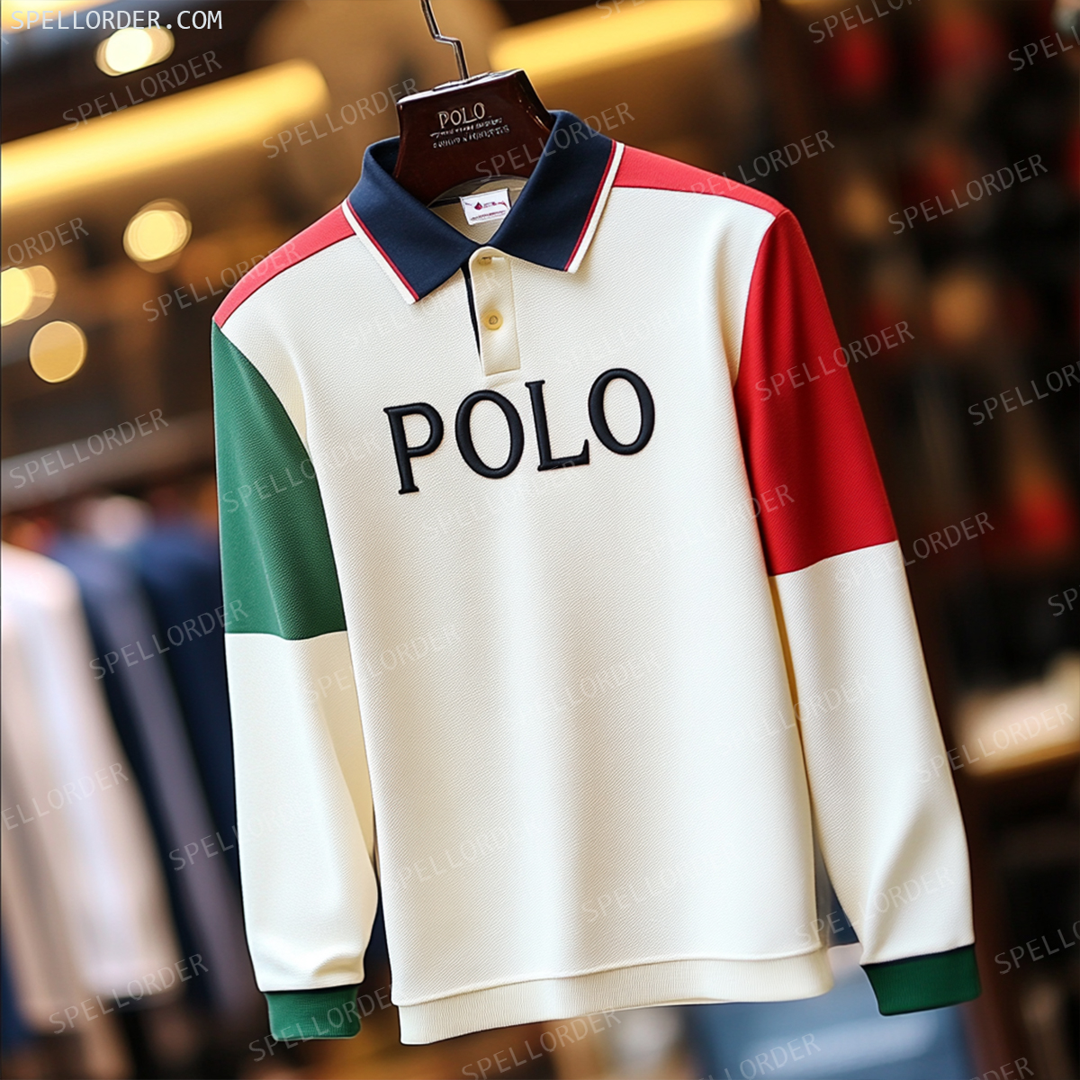 Classic comfortable business leisure vacation Long Sleeve Polo Shirts