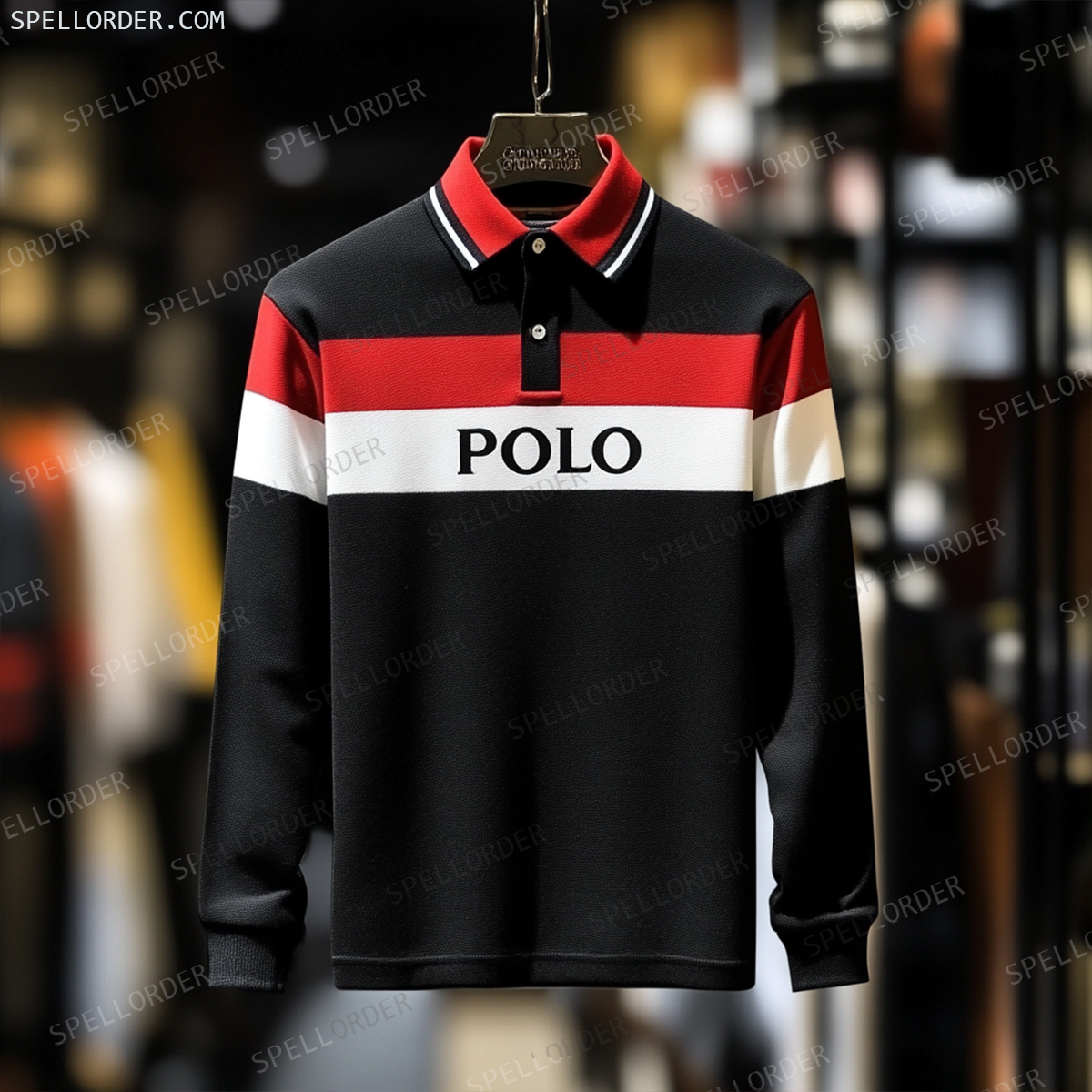 Classic comfortable business leisure vacation Long Sleeve Polo Shirts