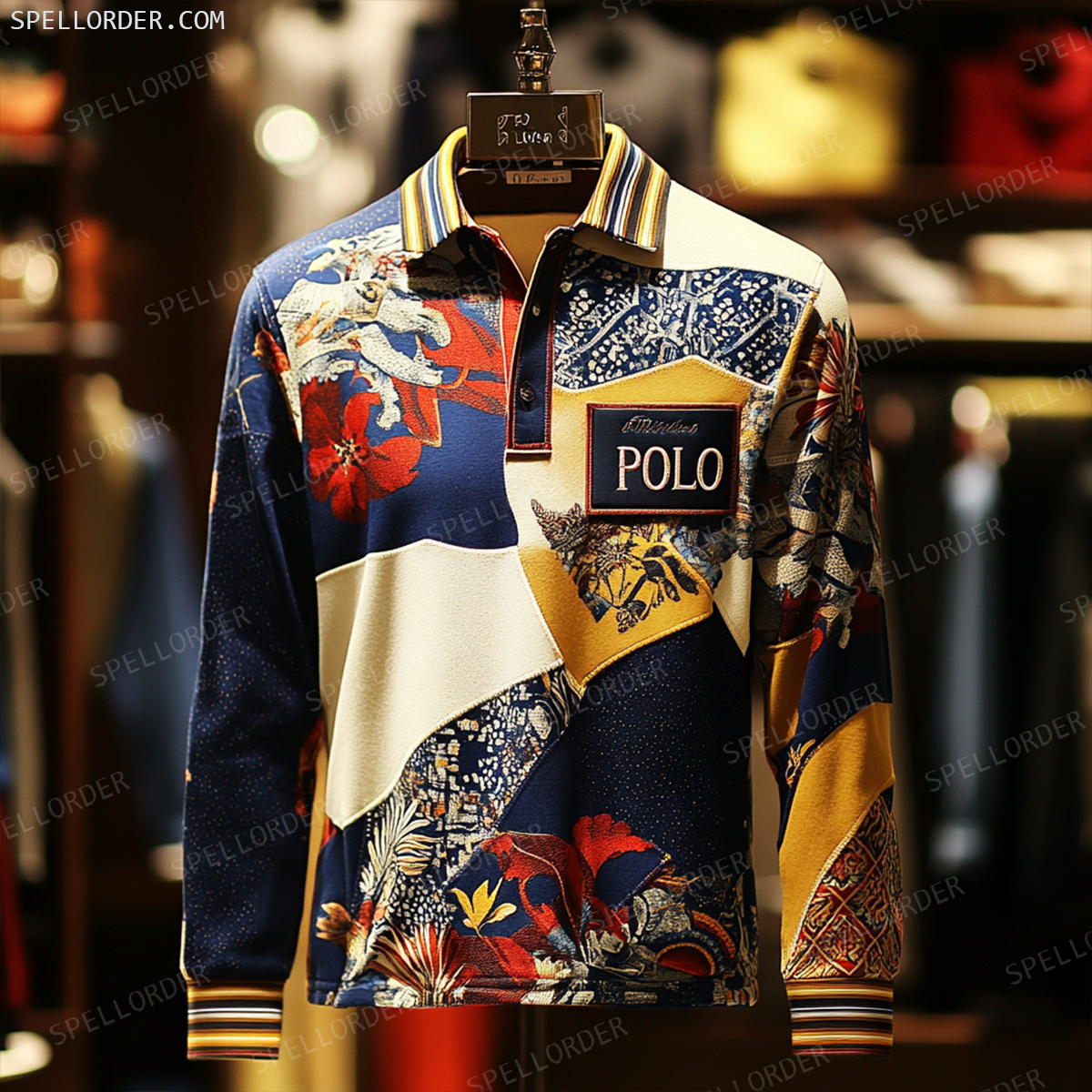 Classic comfortable business leisure vacation Long Sleeve Polo Shirts