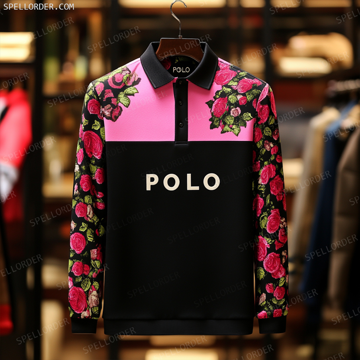 Classic comfortable business leisure vacation Long Sleeve Polo Shirts