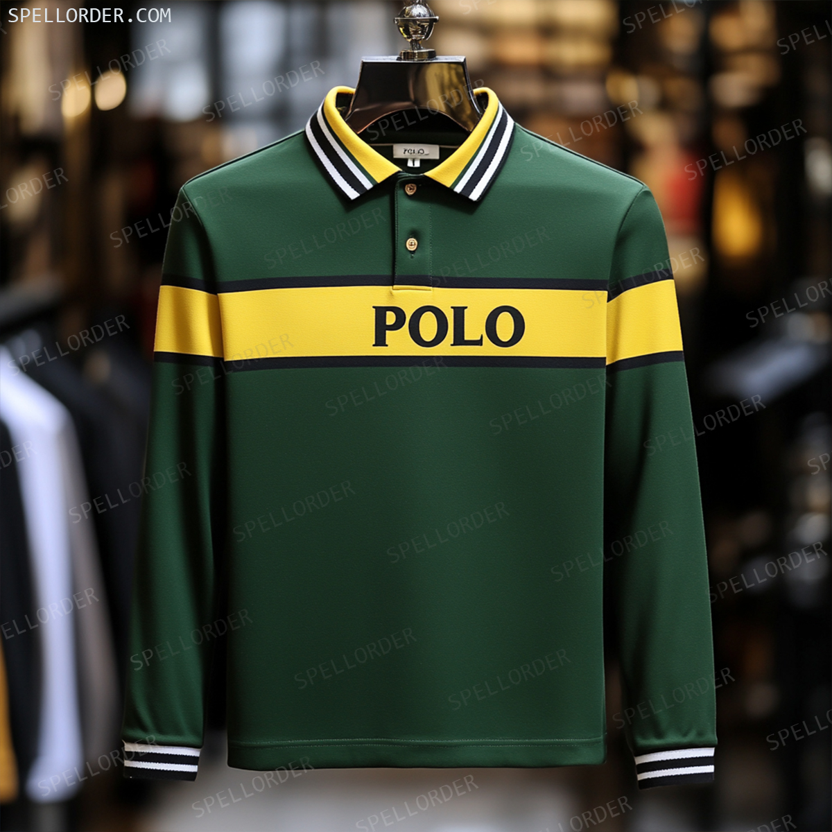 Classic comfortable business leisure vacation Long Sleeve Polo Shirts