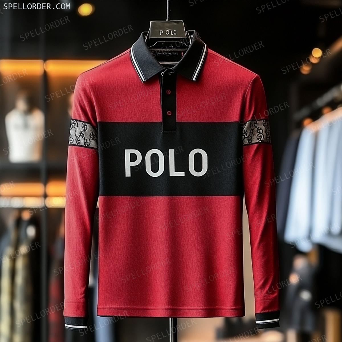 Classic comfortable business leisure vacation Long Sleeve Polo Shirts