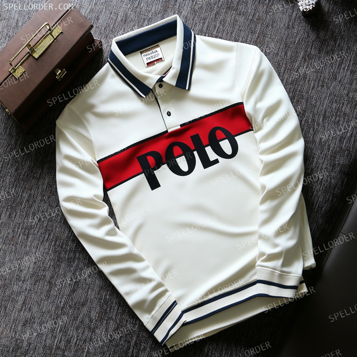 Classic comfortable business leisure vacation Long Sleeve Polo Shirts