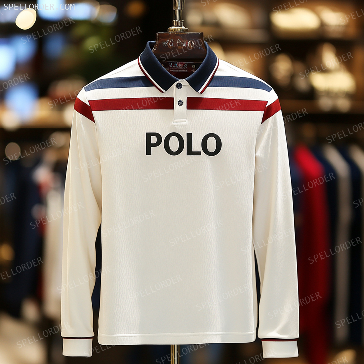 Classic comfortable business leisure vacation Long Sleeve Polo Shirts