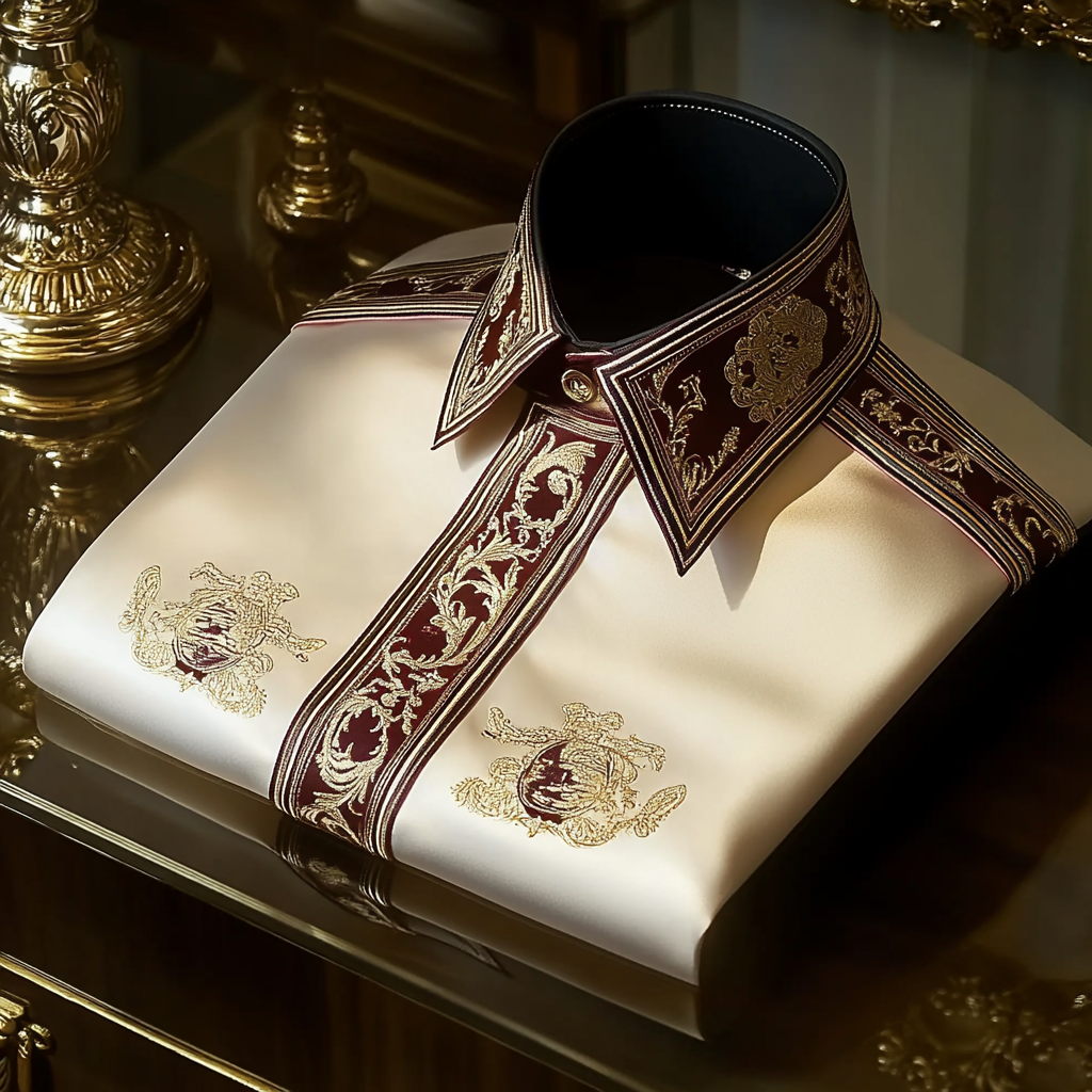 Modern Fit Wrinkle-Free Formal Shirt with Long Sleeves Shirt