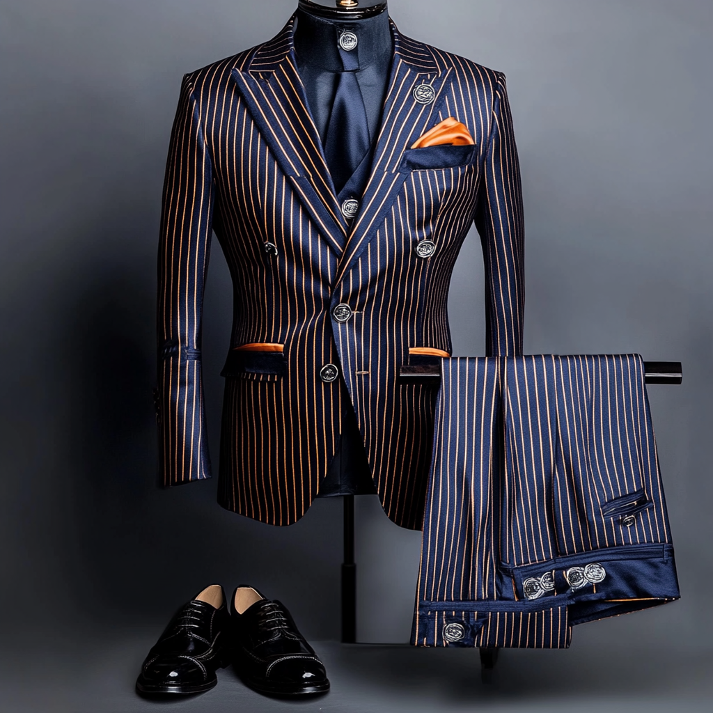 Men's Luxury Embroidery  Business Casual Fashion Blazer Jacket Suit  Jacke Anzug