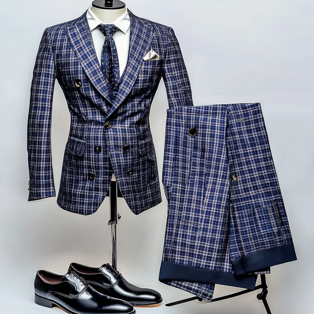 Men's Luxury Embroidery  Business Casual Fashion Blazer Jacket Suit  Jacke Anzug