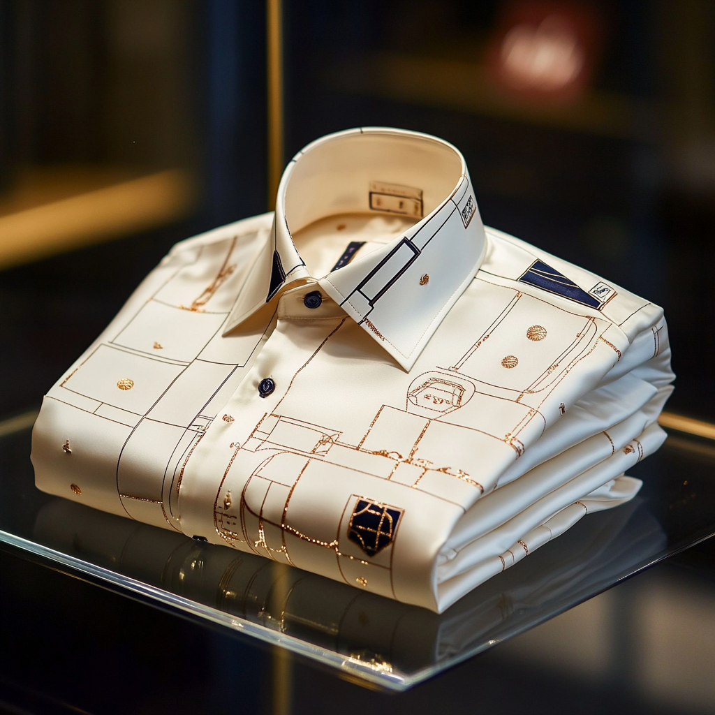 Perfect Fit Comfortable Luxurious Super Bowl Exclusive Design Pattern Casual vacation Long Sleeve Shirt