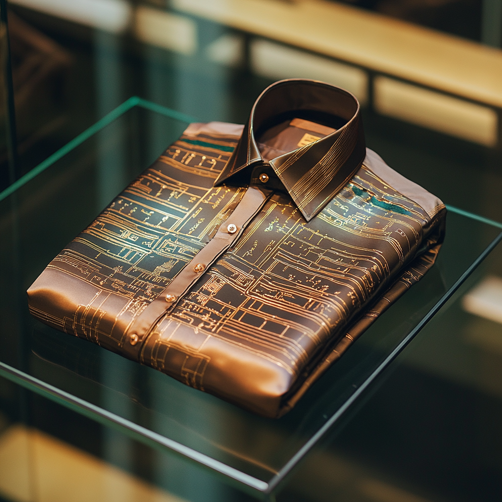 Perfect Fit Comfortable Luxurious Super Bowl Exclusive Design Pattern Casual vacation Long Sleeve Shirt