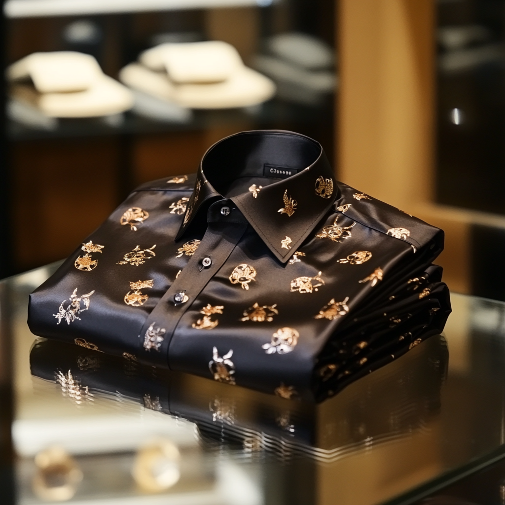 Perfect Fit Comfortable Luxurious Super Bowl Exclusive Design Pattern Casual vacation Long Sleeve Shirt