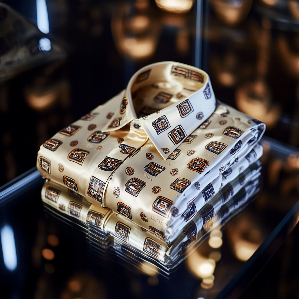 Perfect Fit Comfortable Luxurious Super Bowl Exclusive Design Pattern Casual vacation Long Sleeve Shirt