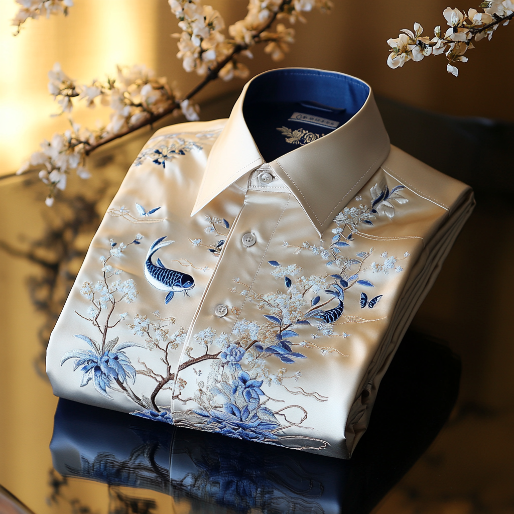 Sophistication And Refined Elegance-100% Good Quality High Elasticity Anti-Wrinkle Shirt