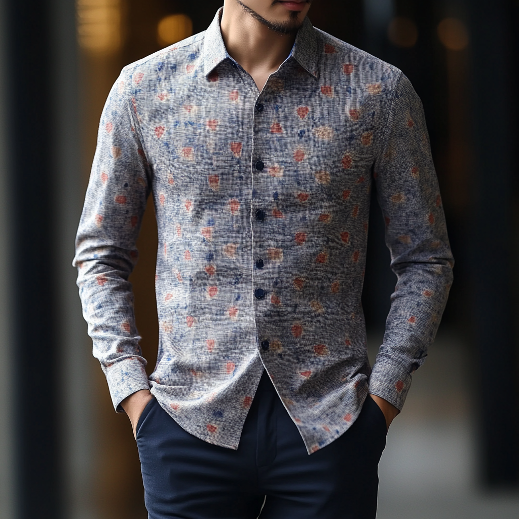 Thickened Autumn And Winter Exclusive Design-100% Cotton Shirt