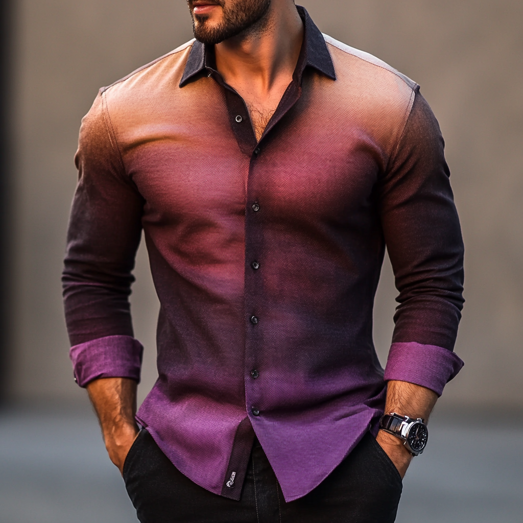 Thickened Autumn And Winter Exclusive Design-100% Cotton Shirt