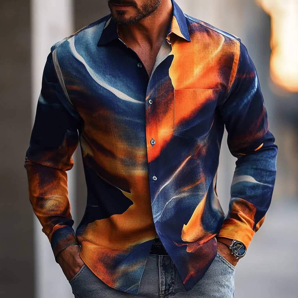 Thickened Autumn And Winter Exclusive Design-100% Cotton Shirt