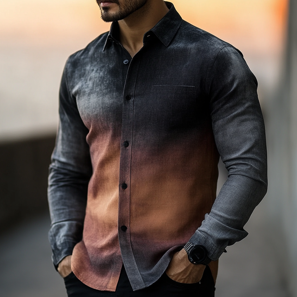 Thickened Autumn And Winter Exclusive Design-100% Cotton Shirt