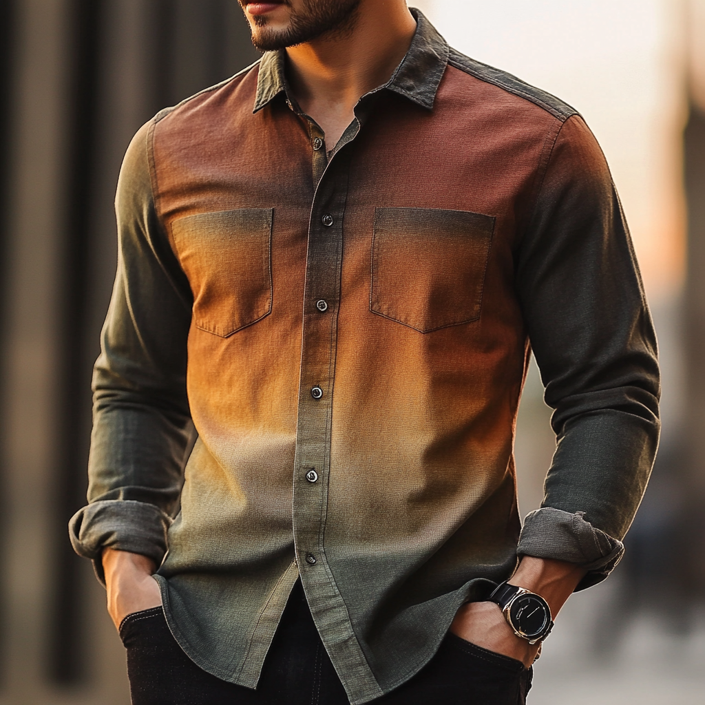 Thickened Autumn And Winter Exclusive Design-100% Cotton Shirt