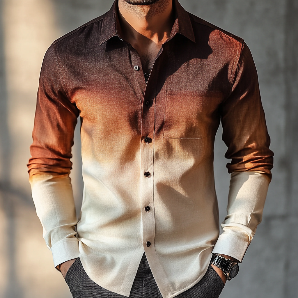 Thickened Autumn And Winter Exclusive Design-100% Cotton Shirt