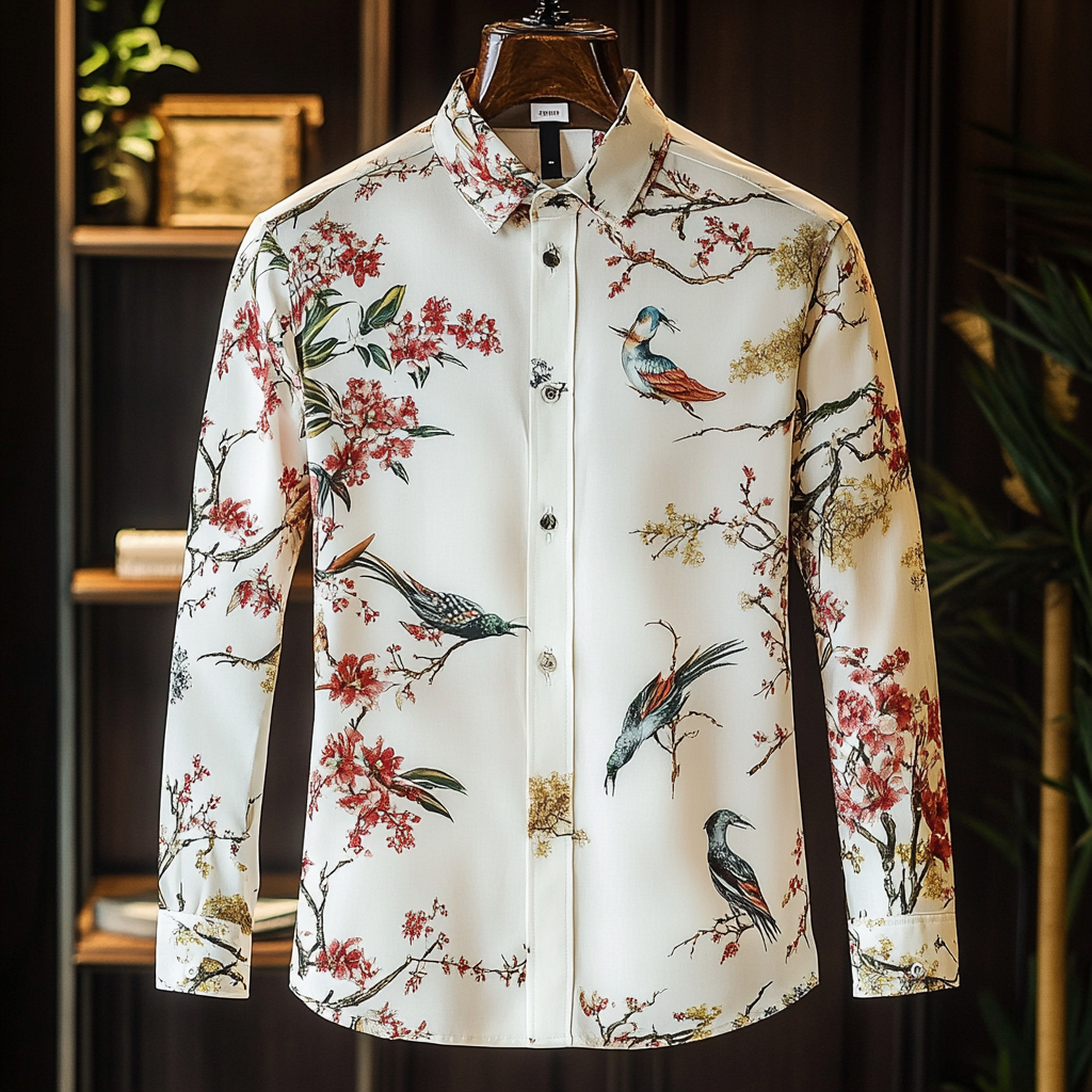 Sophistication And Refined Elegance-100% Good Quality High Elasticity Anti-Wrinkle Shirt