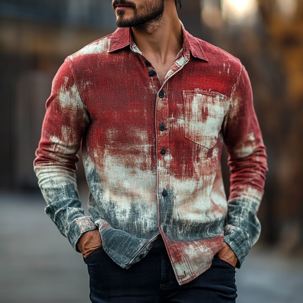 Thickened Autumn And Winter Exclusive Design-100% Cotton Shirt