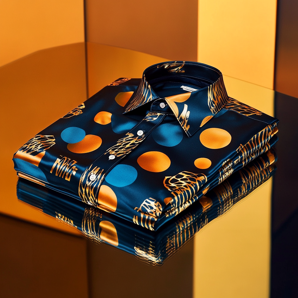 Perfect Fit Comfortable Luxurious Super Bowl Exclusive Design Pattern Casual vacation Long Sleeve Shirt