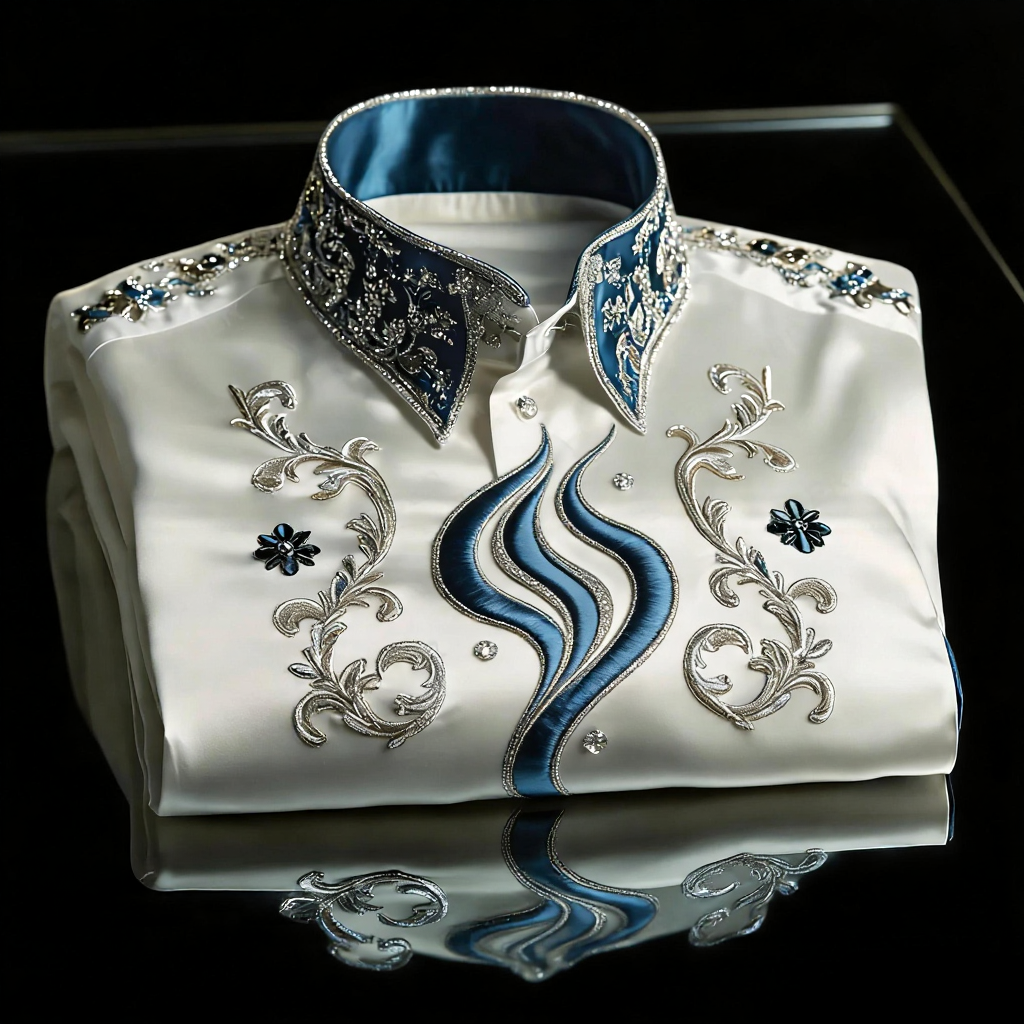 Luxury Premium High Elasticity Shirt Business Casual Out Vacation Long Sleeve Shirt