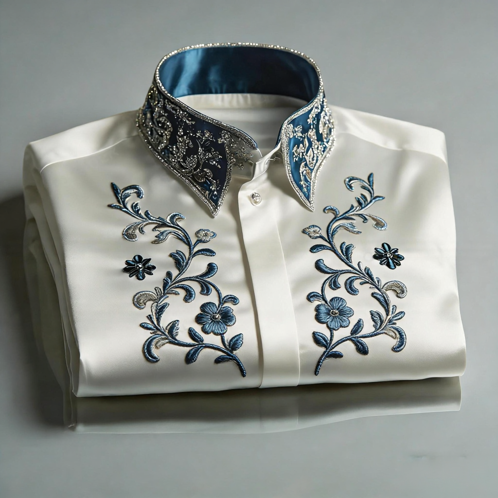 Luxury Premium High Elasticity Shirt Business Casual Out Vacation Long Sleeve Shirt