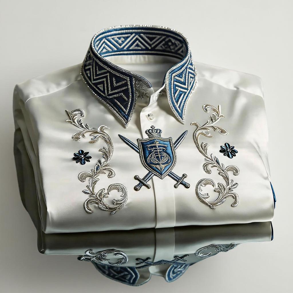 Luxury Premium High Elasticity Shirt Business Casual Out Vacation Long Sleeve Shirt