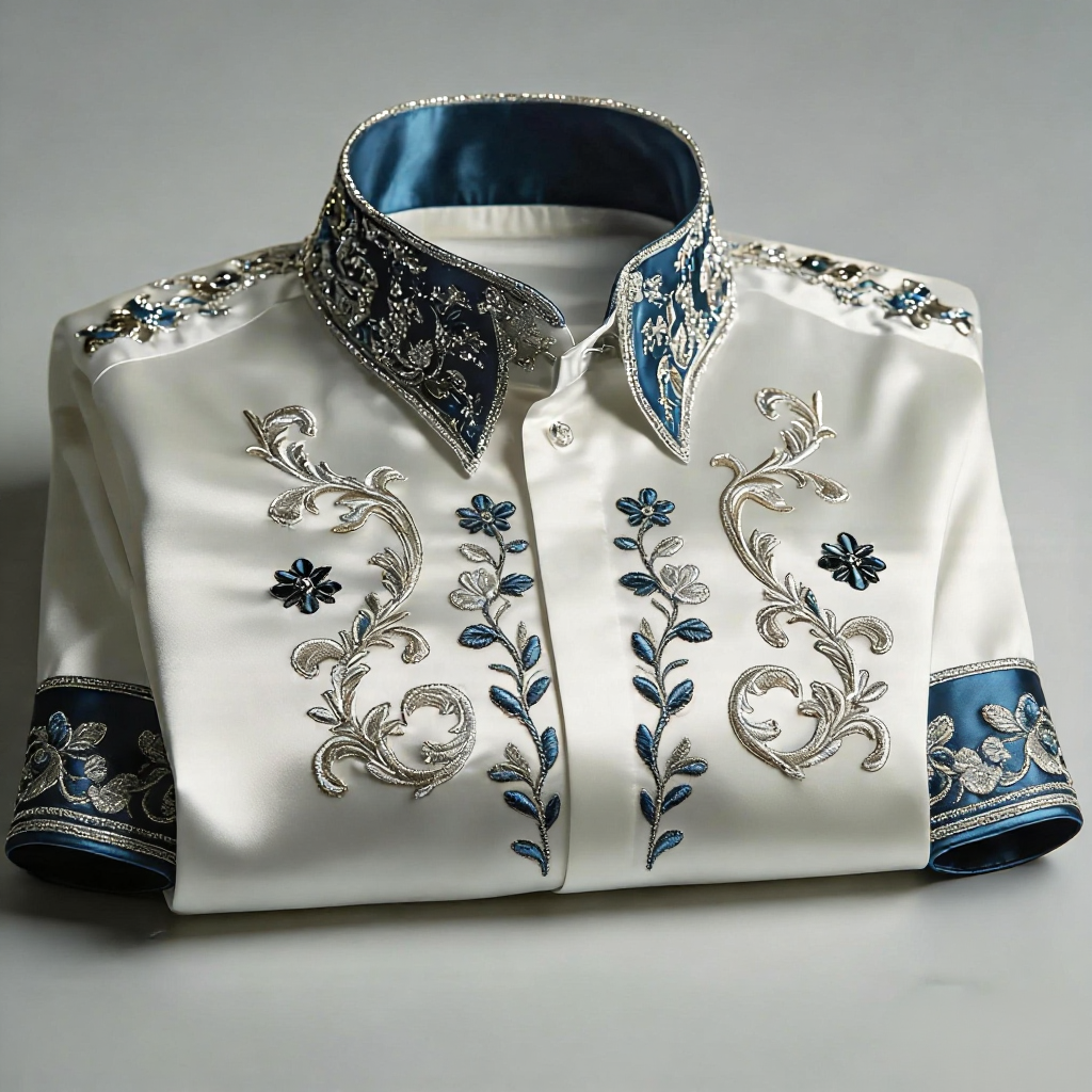 Luxury Premium High Elasticity Shirt Business Casual Out Vacation Long Sleeve Shirt