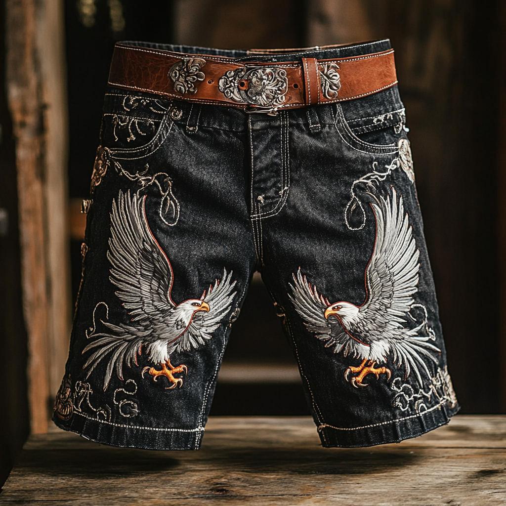 2025 Casual vacations shorts jeans 