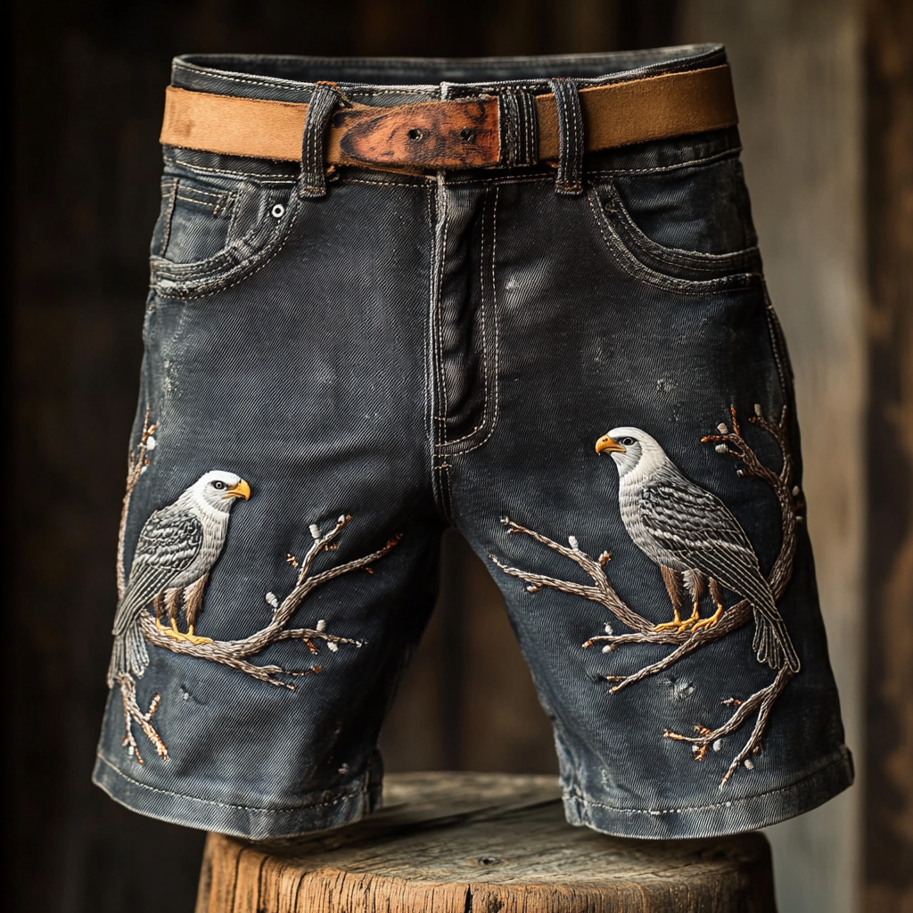 2025 Casual vacations shorts jeans 