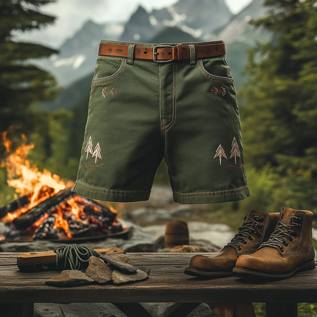 2025 Casual vacations shorts jeans 