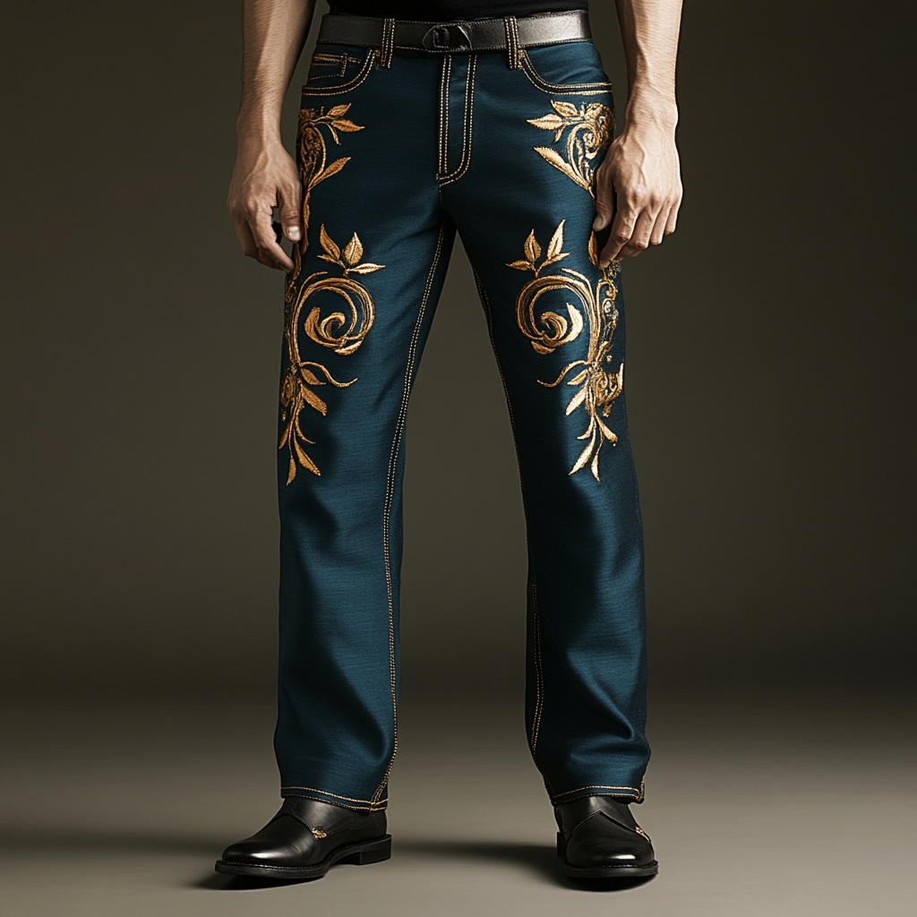 2025 Luxury Men's Pants Classic Vacation Casual trousers