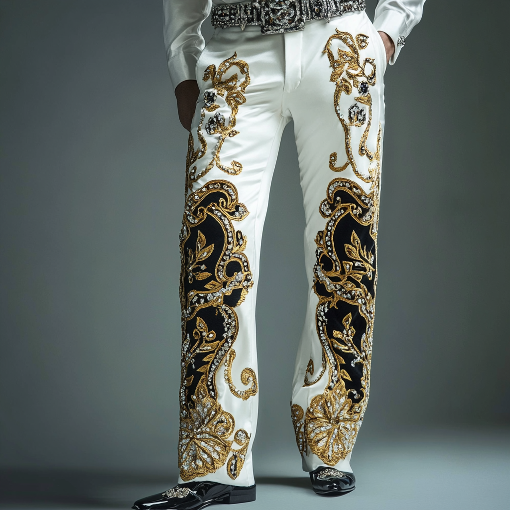 2025 Luxury Men's Pants Classic Vacation Casual trousers