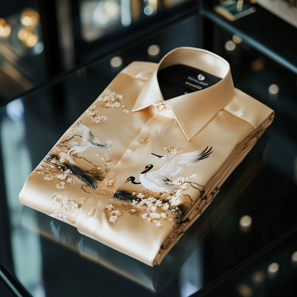 Classic Style wrinkle-resistant formal casual long sleeve shirt