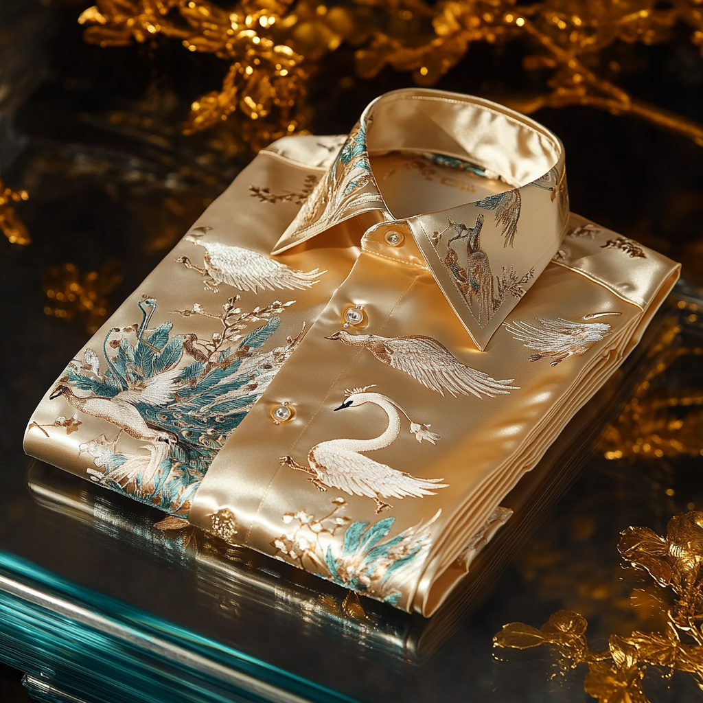 Classic Style wrinkle-resistant formal casual long sleeve shirt