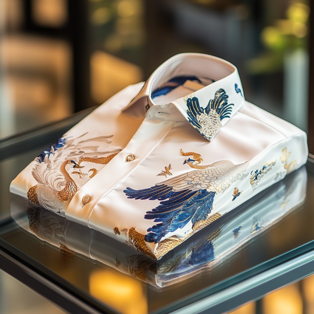 Classic Style wrinkle-resistant formal casual long sleeve shirt