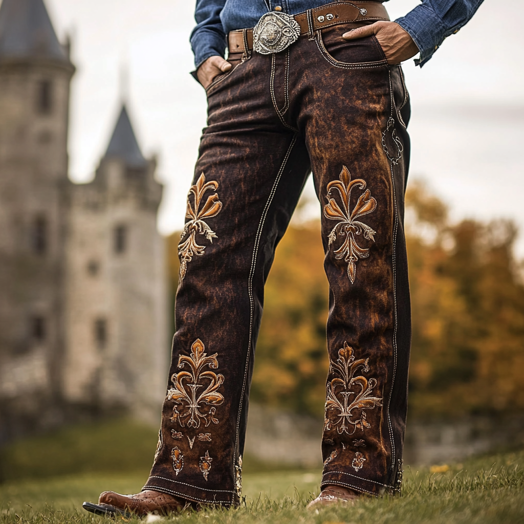 American western style jeans 