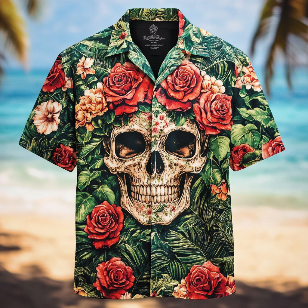 Valentine's Day themed washed distressed short sleeve shirt